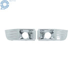 Set of 2 Front Fog Light Trim Covers for Ford Flex (2009-2012) Chrome