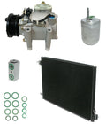 AC Compressor Kit With Condenser Replacement for Lincoln LS 3.0L (2000–2006)