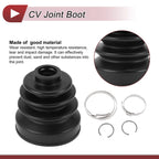 Inner CV Joint Boot Kit with Clamps for Honda Crosstour (2012) No.44017T0C305