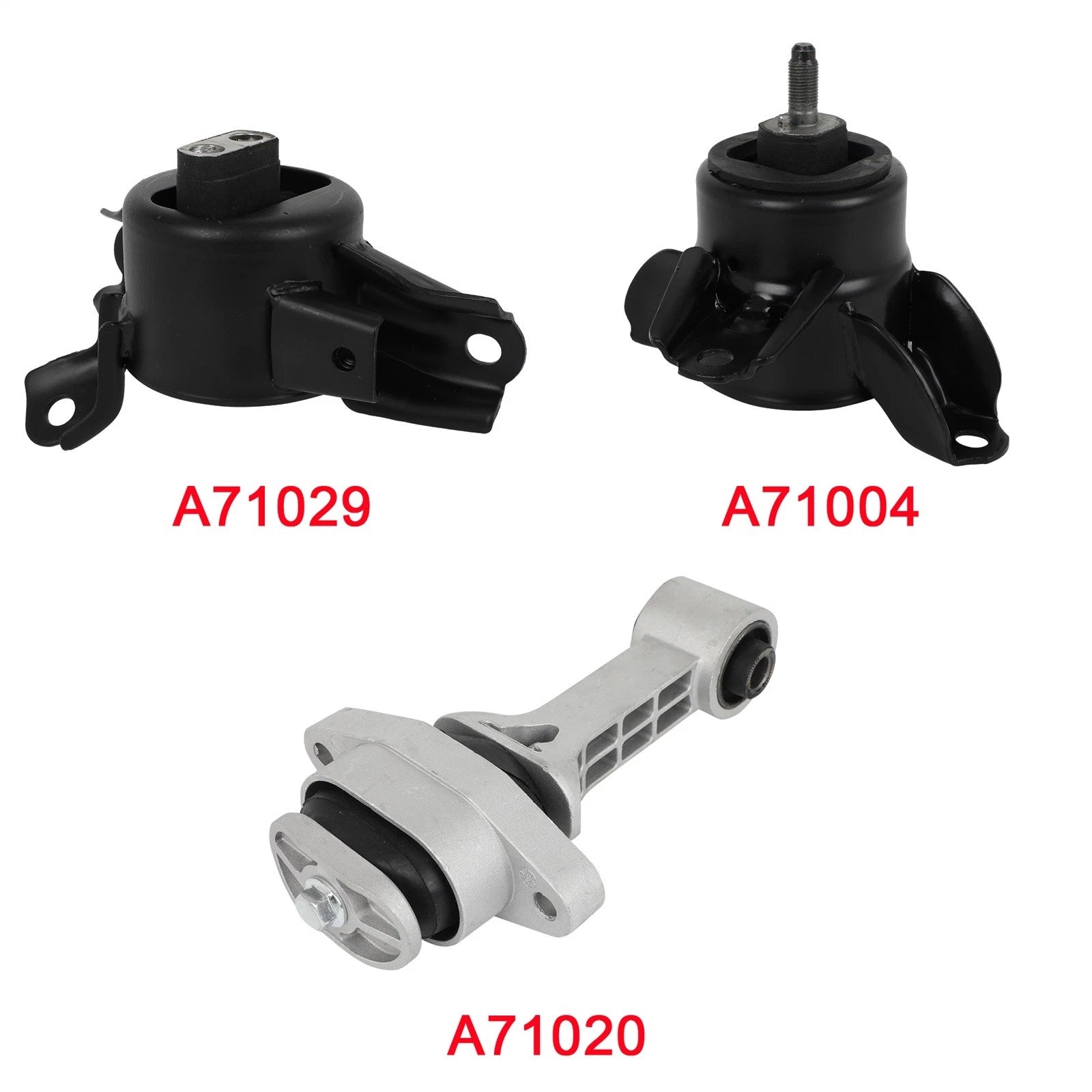 3X Engine Motor Mount for Hyundai Elantra 2014–2015 2.0L Auto Trans