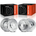 Drilled Brake Rotors for Honda Accord (2006–2012) Acura TSX (2004–2008)