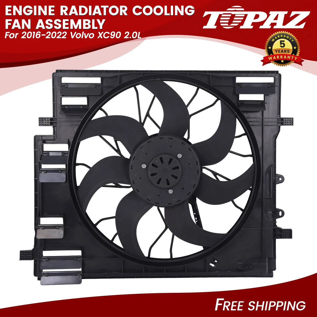 Cooling Fan Assembly for Volvo XC90 (2016–2022)