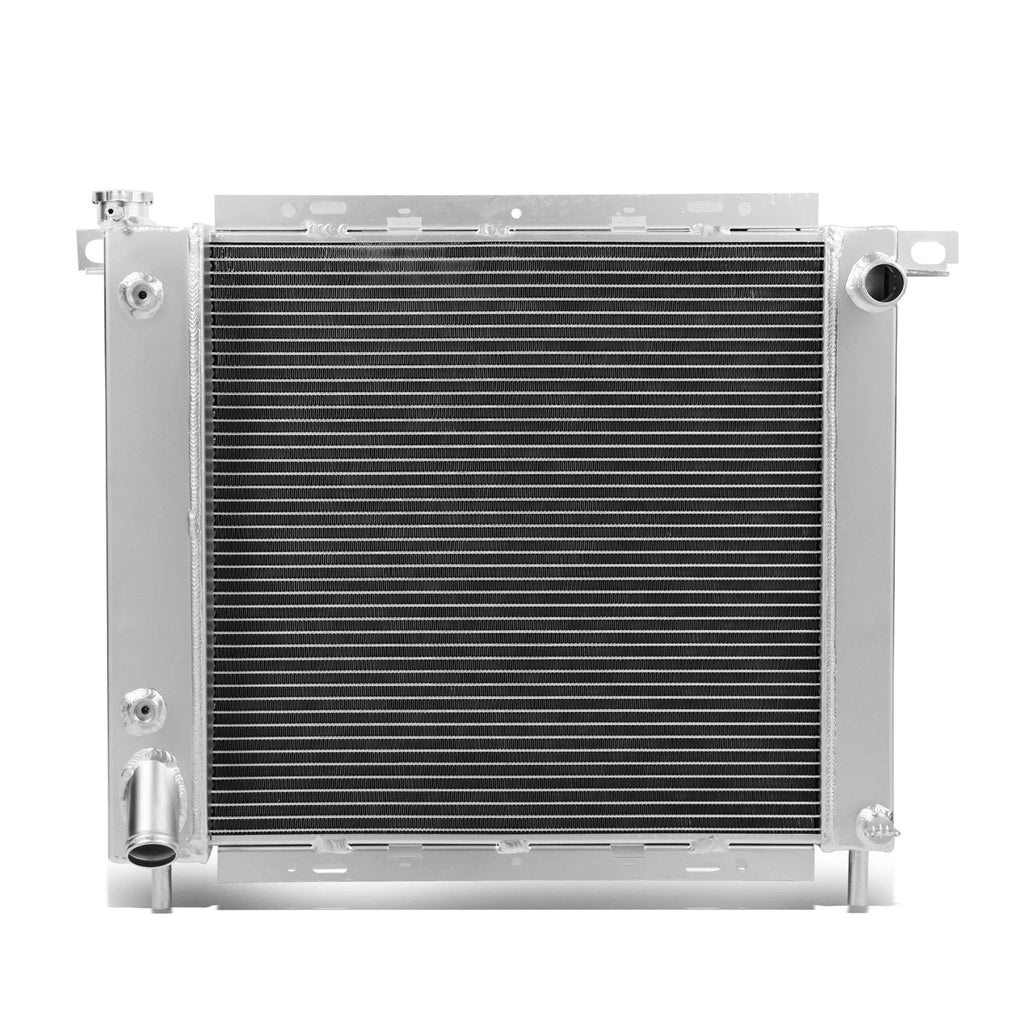 2 Row Racing Radiator + 14" Slim Fan for Ford Explorer Ranger (1991–1994)