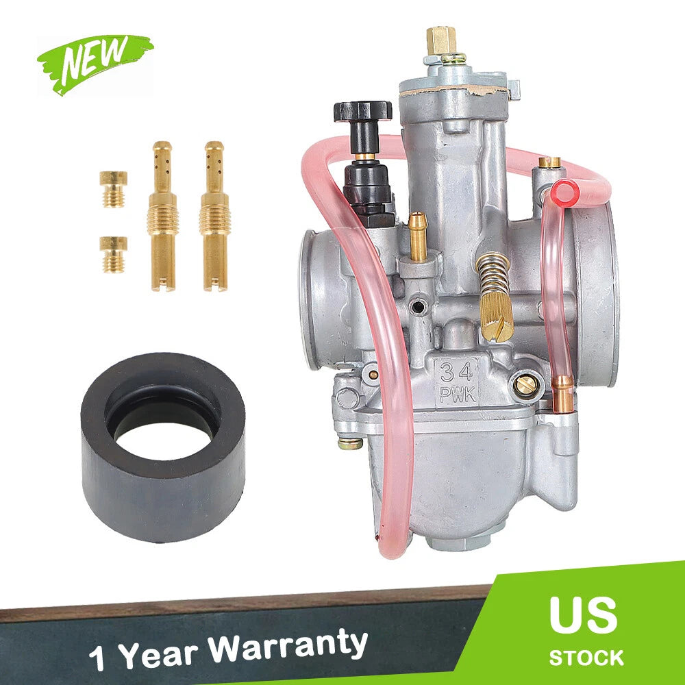 Carburetor for Suzuki Kawasaki Honda ATV Quad Bike (PWK 34)