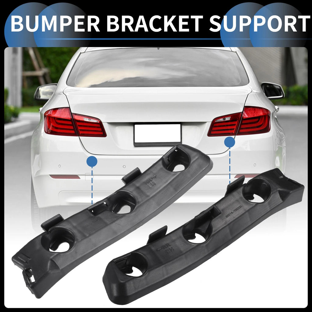 1 Pair Rear Bumper Retainer Bracket No.866131W200 for Kia Rio (2012–2017)