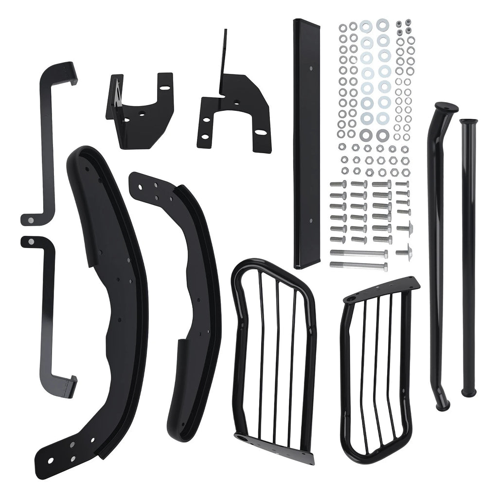 Front Push Bumper Bull Bar Grille Guard For Toyota Tacoma 05-15 Powder Coated