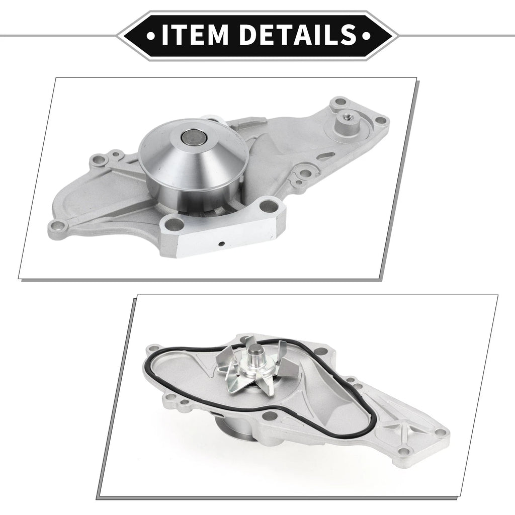 Water Pump for Honda Accord V6 3.0L (2003–2007) No. 19200RDVJ01/19200RCAA01