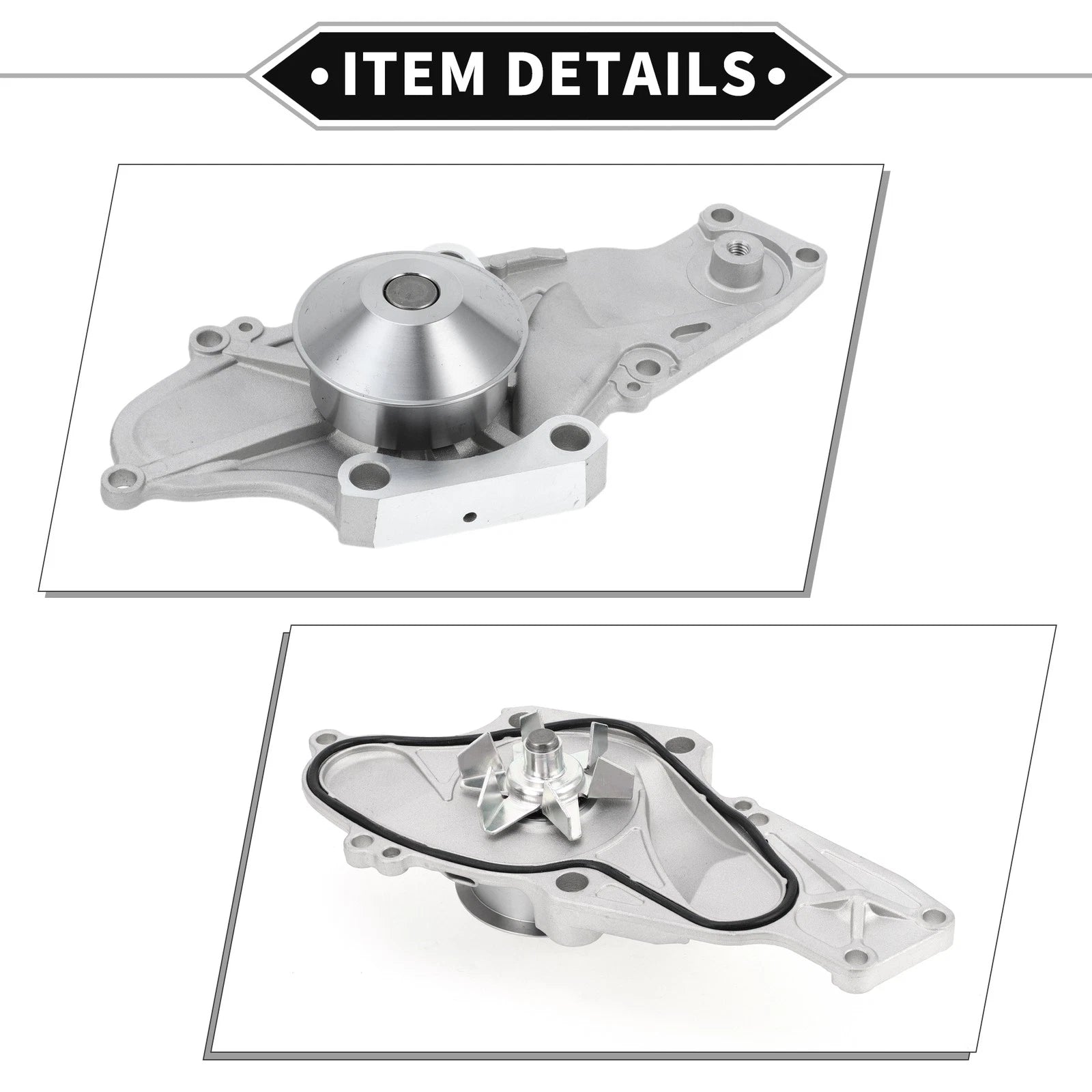 Water Pump for Honda Accord V6 3.0L (2003–2007) No. 19200RDVJ01/19200RCAA01