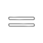 2pc Polished Stainless A/C Vent Trim for Dodge Charger (2011–2013)