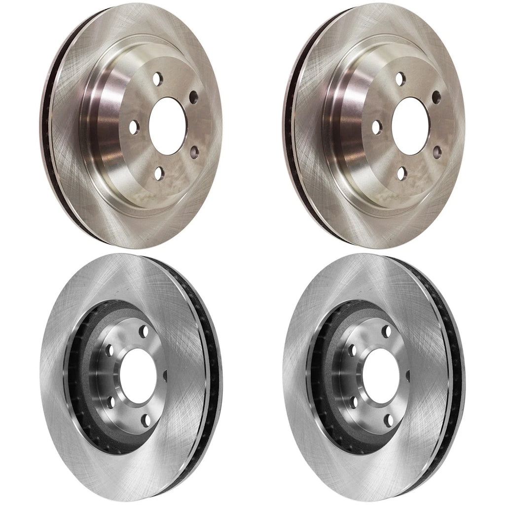 Set of 4 Brake Disc Rotors for Chevy Camaro Pontiac Firebird (1998–2002)
