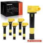 6X Yellow Ignition Coil Pack for Honda Accord Odyssey (2008–2012)