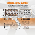 N46N Engine Rebuild Gasket Seals Kit for BMW X1 120i 320i E60 E87 E90 E92 (2008–2015)