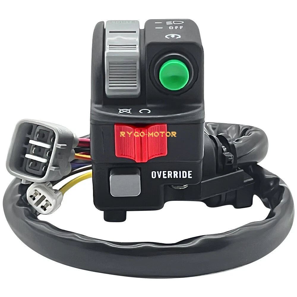 Left Handlebar Start Switch for Kawasaki Brute Force 750 4x4i (2012–2021)
