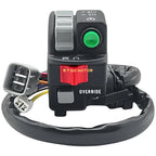 Left Handlebar Start Switch for Kawasaki Brute Force 750 4x4i (2012–2021)