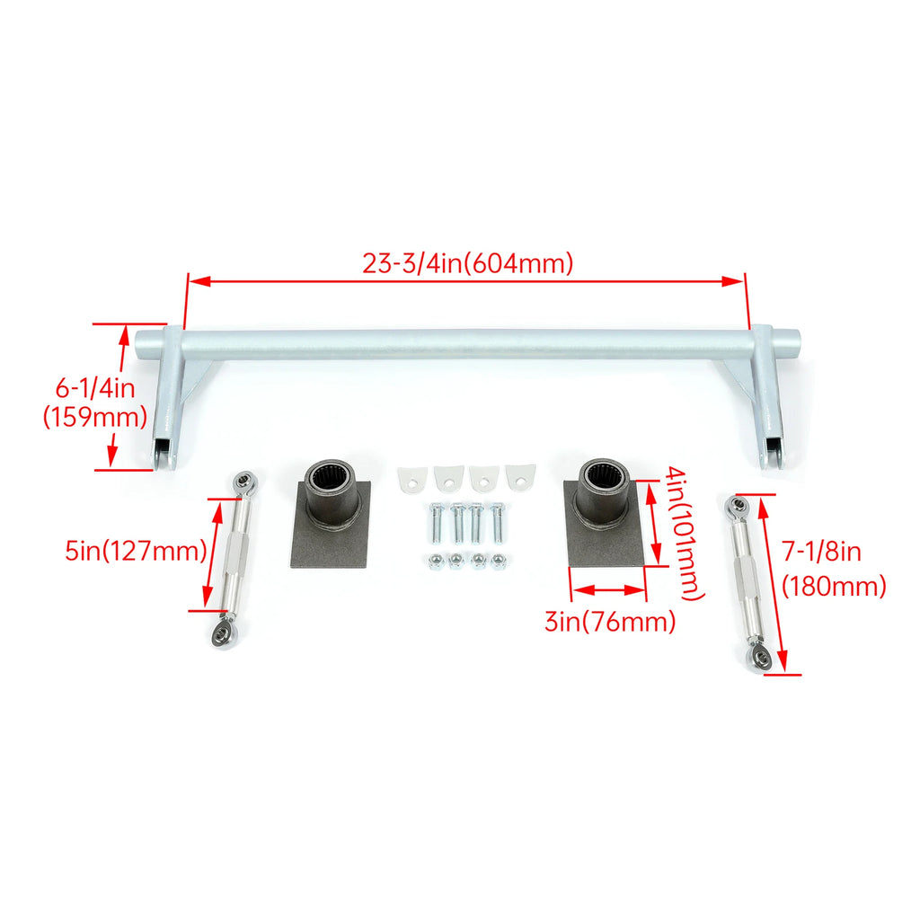 Pro Series Anti Roll Bar for Ford Mustang (1979–2004) Silver Moly