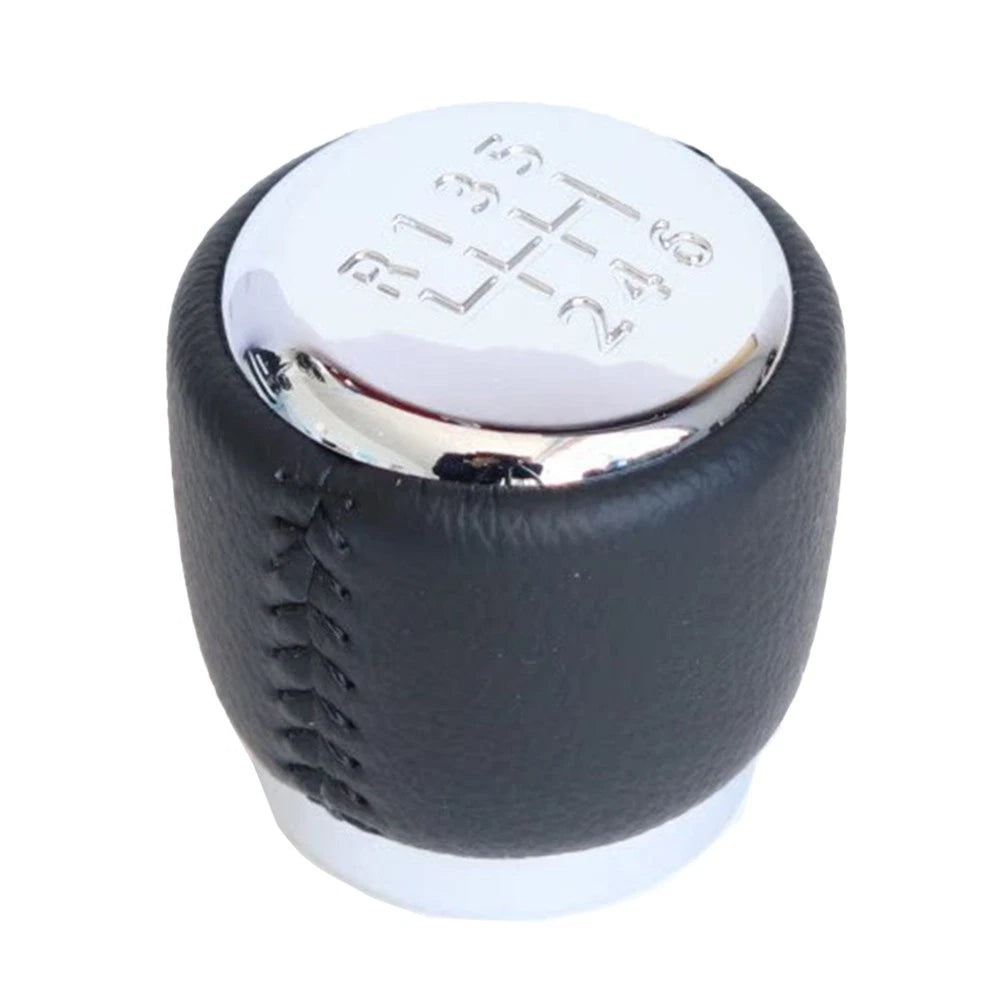 Chrome Plated ABS Leather Gear Knob for Toyota RAV4 (2005–2012)
