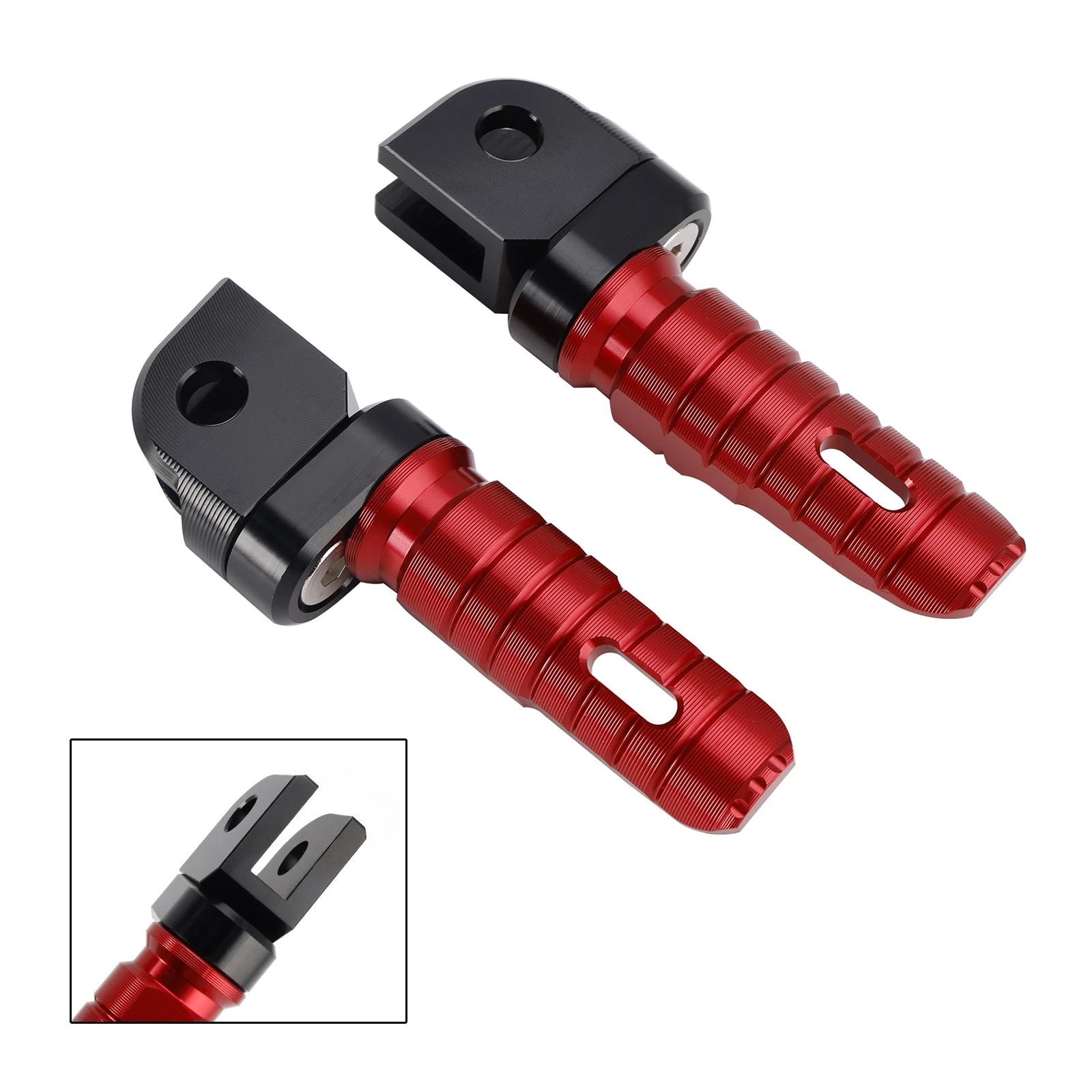 Front Footrests Foot Pegs for Kawasaki ZX-4R ZX-4RR Ninja 400 (2024–2025, 2018–2024)
