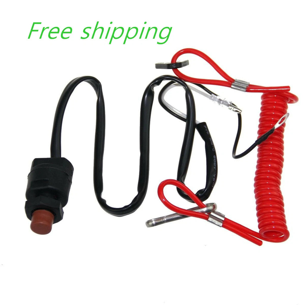 Kill Stopswitch Stop Switch 6E9-82575-09 for Yamaha Outboard (15HP–40HP)