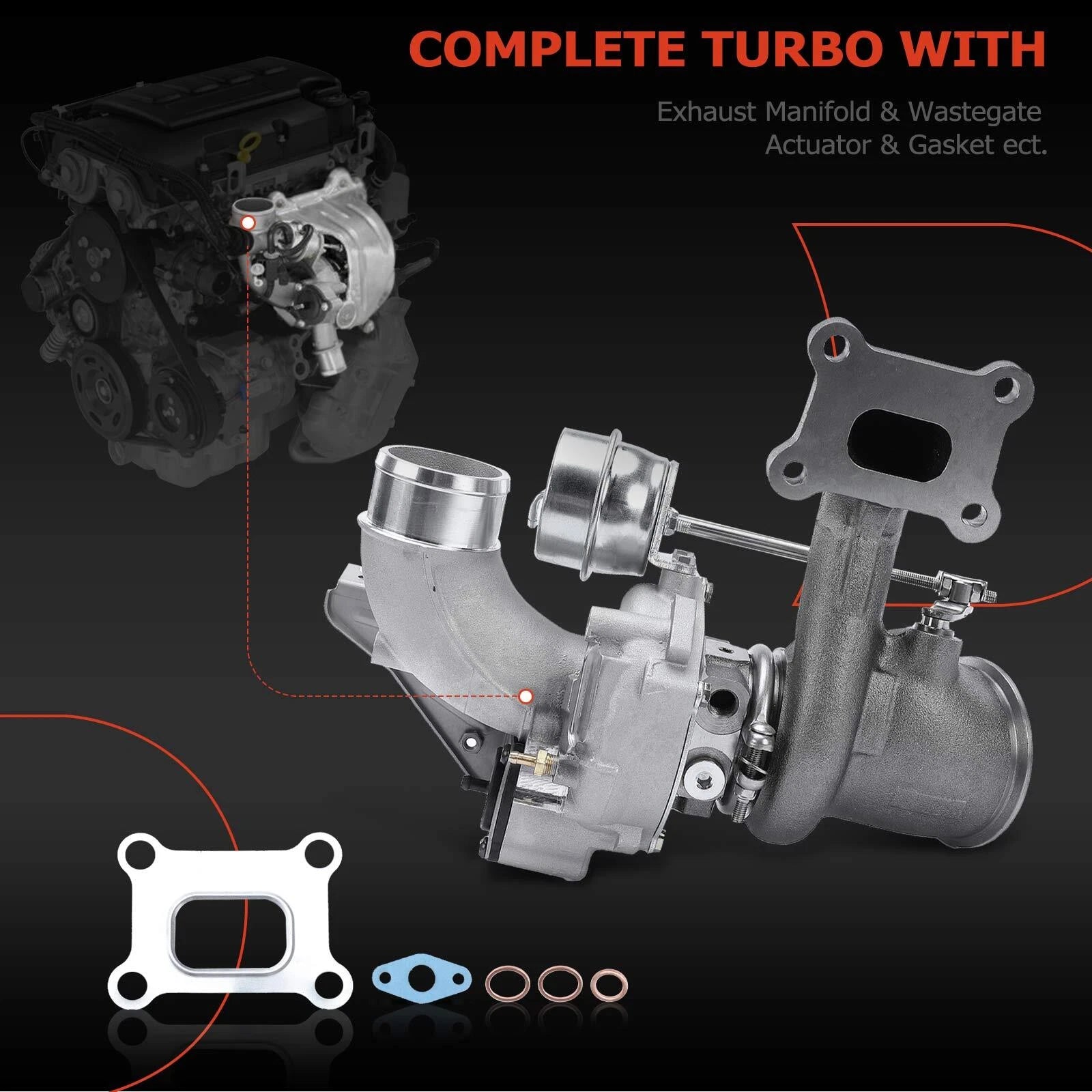 Turbocharger for Ford Explorer 2012 (L4 2.0L)