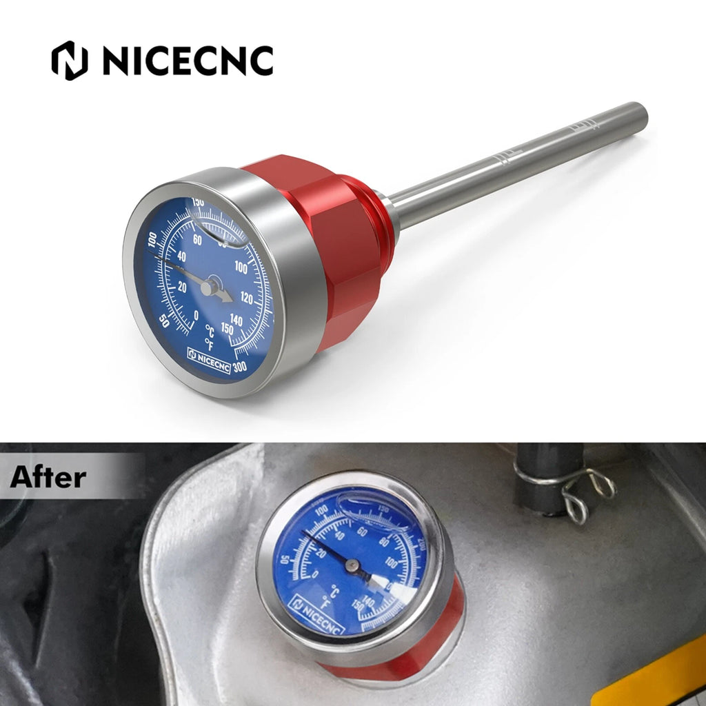 Oil Dipstick with Temperature Gauge for Yamaha Raptor 700 700R 660 660R (0~150℃)
