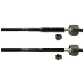 2-Piece Front Inner Steering Tie Rod End Kit for Ford Flex MKS MKT Taurus (2009–2019)