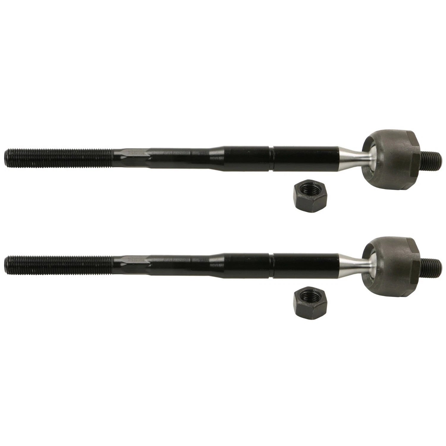 2-Piece Front Inner Steering Tie Rod End Kit for Ford Flex MKS MKT Taurus (2009–2019)