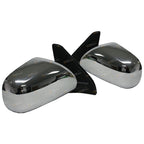 2 x LH+RH Chrome Electric Mirrors for Toyota Landcruiser Prado (2002–2009)