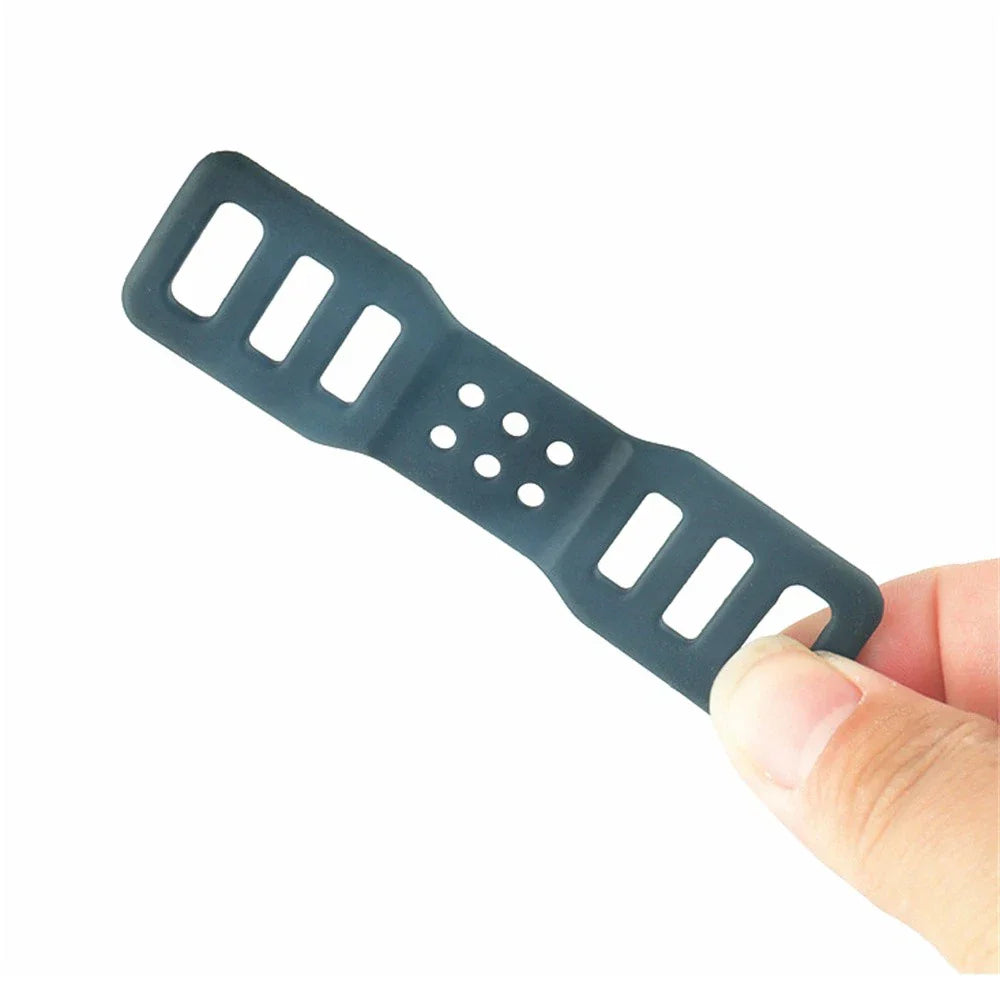 4 x 92mm Silicone Driving Recorder Bandage Strap for DVR
