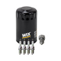 Wix Engine Oil Filter & NGK 4 V-Power Spark Plugs for A4 Quattro Beetle (L4)