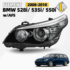 HID Headlight for BMW E60 E61 528i 535i 5 Series (2008–2010) AFS Left Driver
