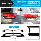 Tail Light Cover Trim Bezel Kit for Jeep Grand Cherokee (2011–2023)