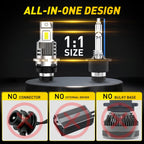 AUXITO D4S LED Headlight Bulbs for Toyota Lexus (2015–2023)