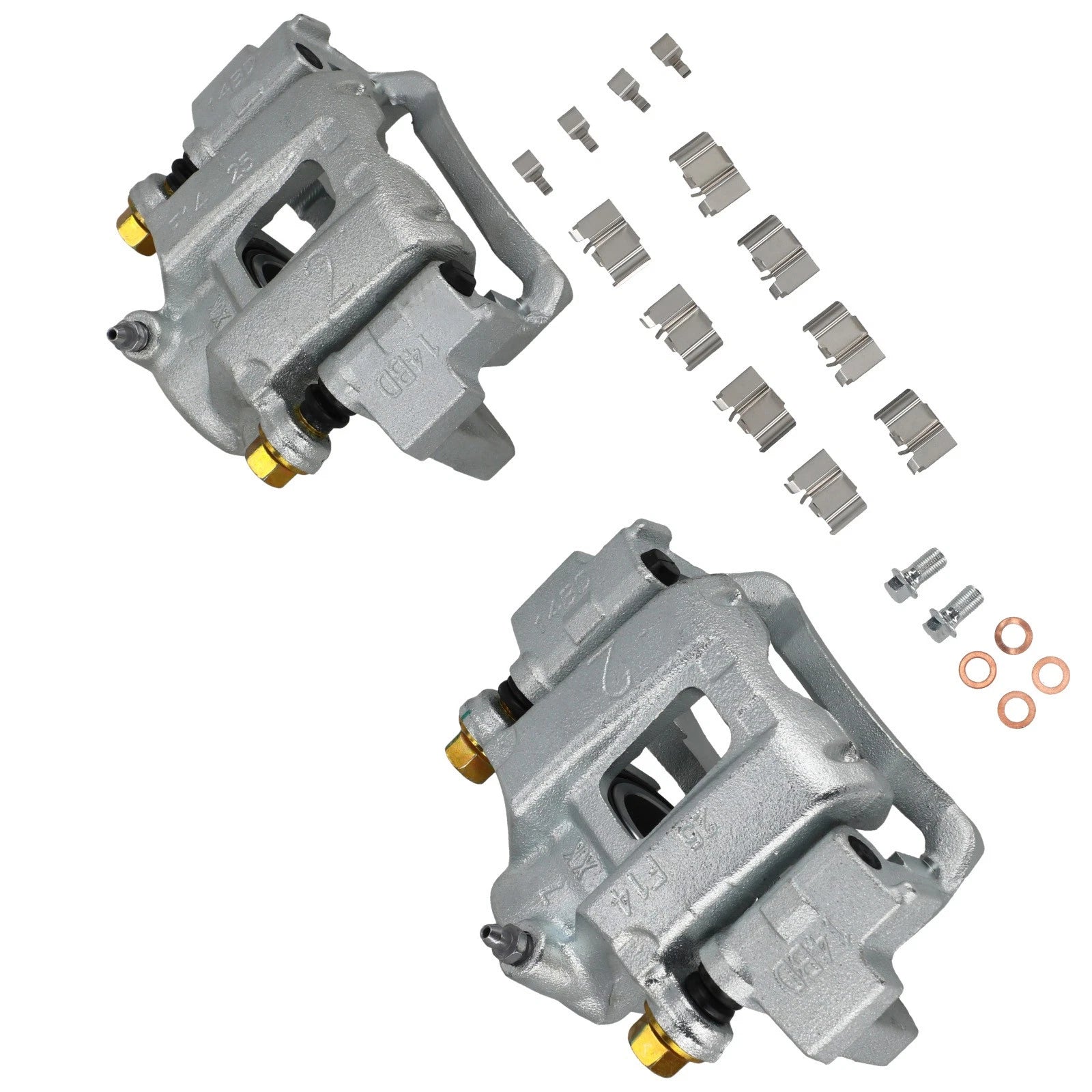 Rear Brake Caliper Pair for Lexus GX460 Toyota 4Runner Sequoia (2001–2023) 19B2736