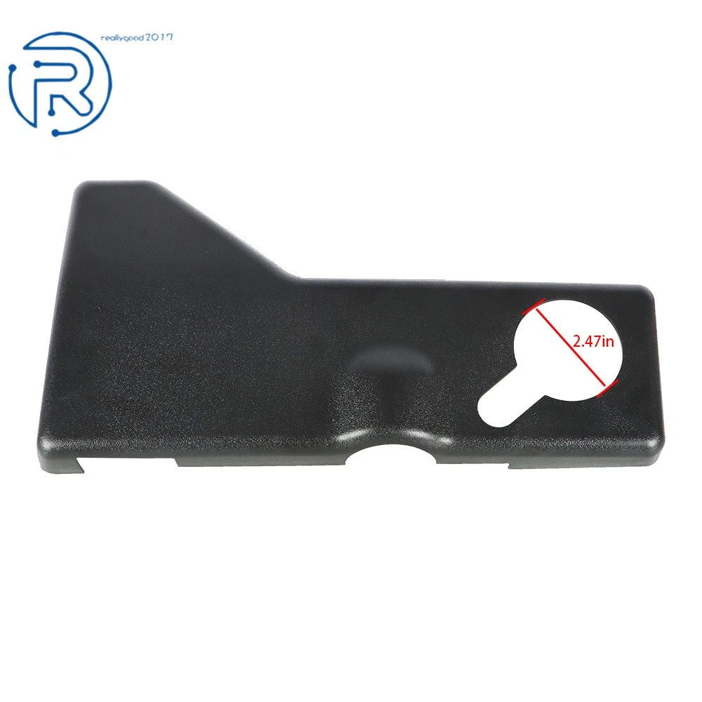 Black Front Coolant Tank Cover Trim for Dodge Charger (2011-2021)