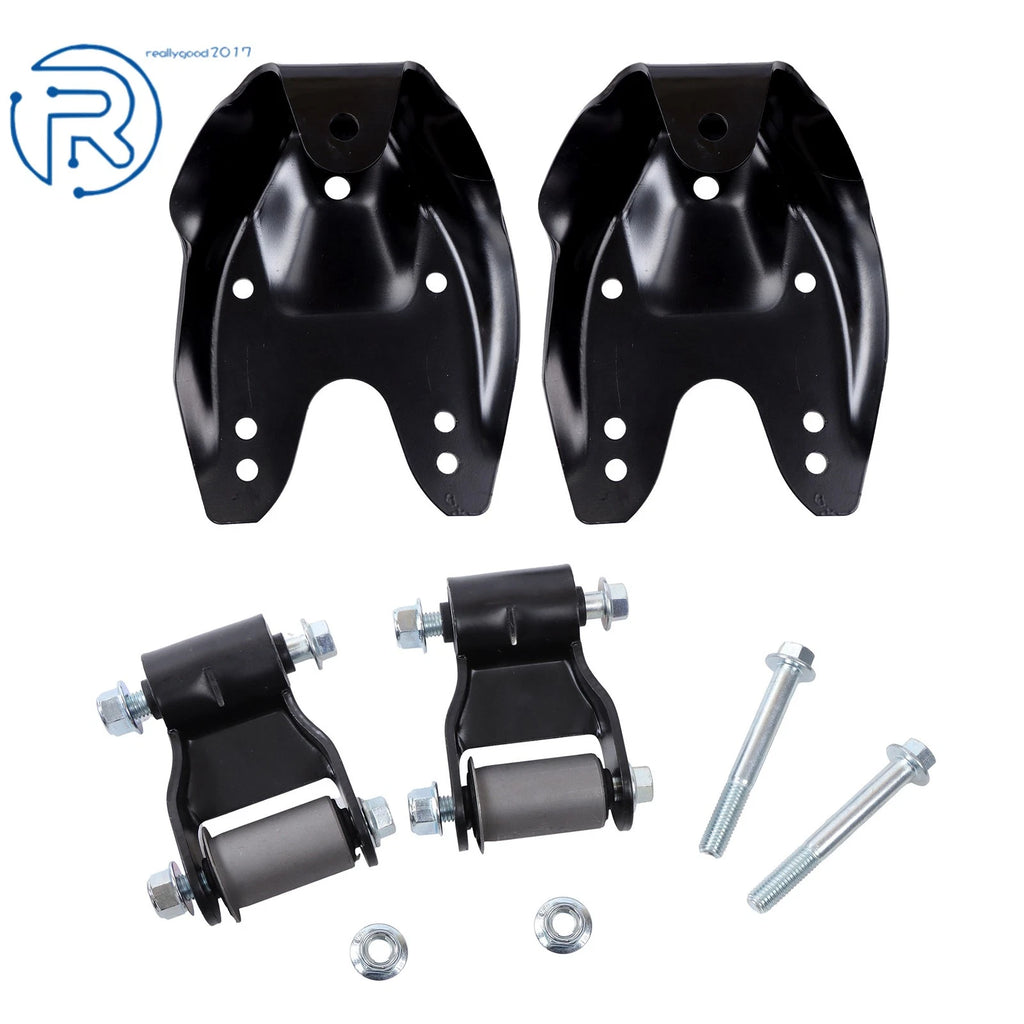 Set of 2 Rear Leaf Spring Hanger Brackets for Dodge Dakota (1997–2004) 722-216 722-020