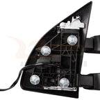 Pair of Heated Chrome Tow Mirrors for Ford F250 (1999–2007)