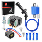 Starter Relay Solenoid & Ignition Coil for Yamaha YXR660F Rhino 660 (2004–2007)