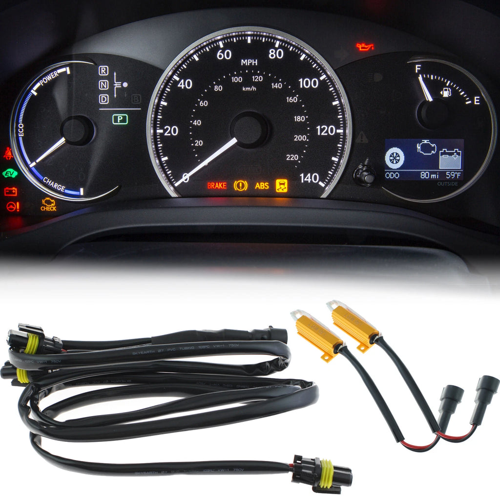 LED Headlight Decoder Error-Free Anti-Flicker for 9005–9006 (—)
