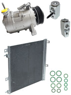 AC Compressor Kit With Condenser for GMC Acadia 3.6L (2018–2018)