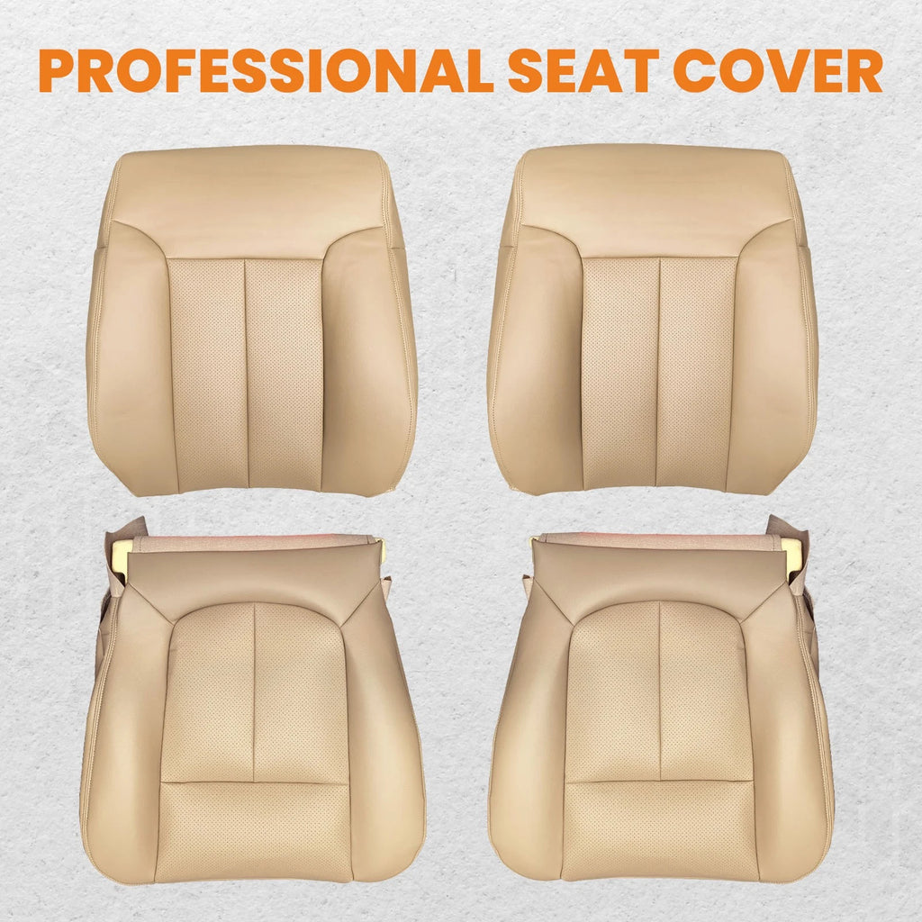 Leather Seat Cover for Ford F-150 (2011–2014) Tan