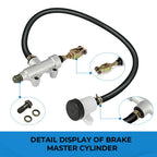 Rear Brake Master Cylinder Assembly for Polaris Sportsman 570 SP/X2 (2014–2021)