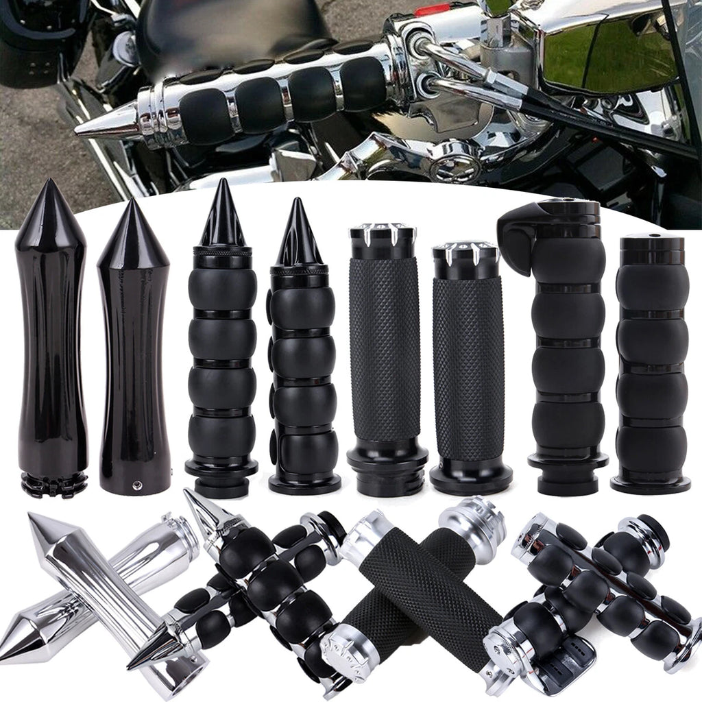 Motorcycle Hand Grips for Harley Touring Road King Glide Softail FX Sportster 1"