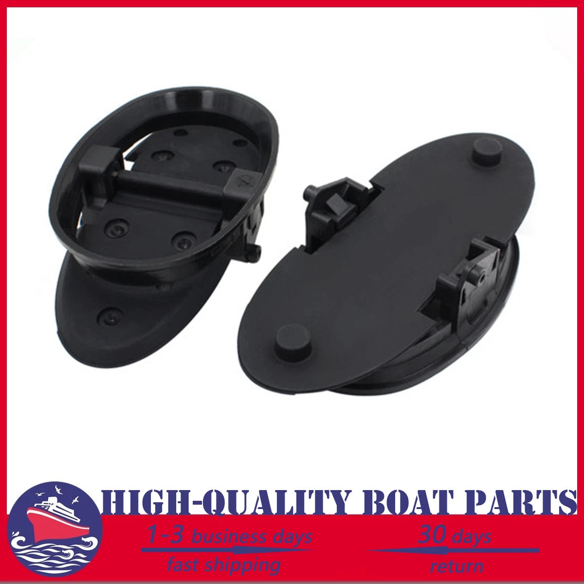 Set of 2 Exhaust Flapper Water Shutter for Mercruiser 5.0L 5.7L V8 & 4.3L V6 (1982–1998)