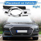 1 Pc Right Fog Light Grill for Mercedes-Benz (2006–2012) No. 1648800824 Silver Tone
