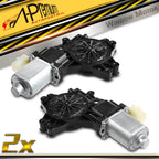 2X Front Window Motor for Jeep Compass Patriot (2007–2017) Dodge Caliber