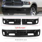 Front Bumper Face Bar for Dodge Ram 1500 (2013–2018) - Black Steel