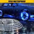2X RGBW LED Wheel Ring Lights for Car Truck Rim (MICTUNING)
