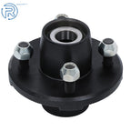 Set of 4 Pre-Assembled Hub Kits for Boat Trailer (2000 lbs, 1" Spindle)