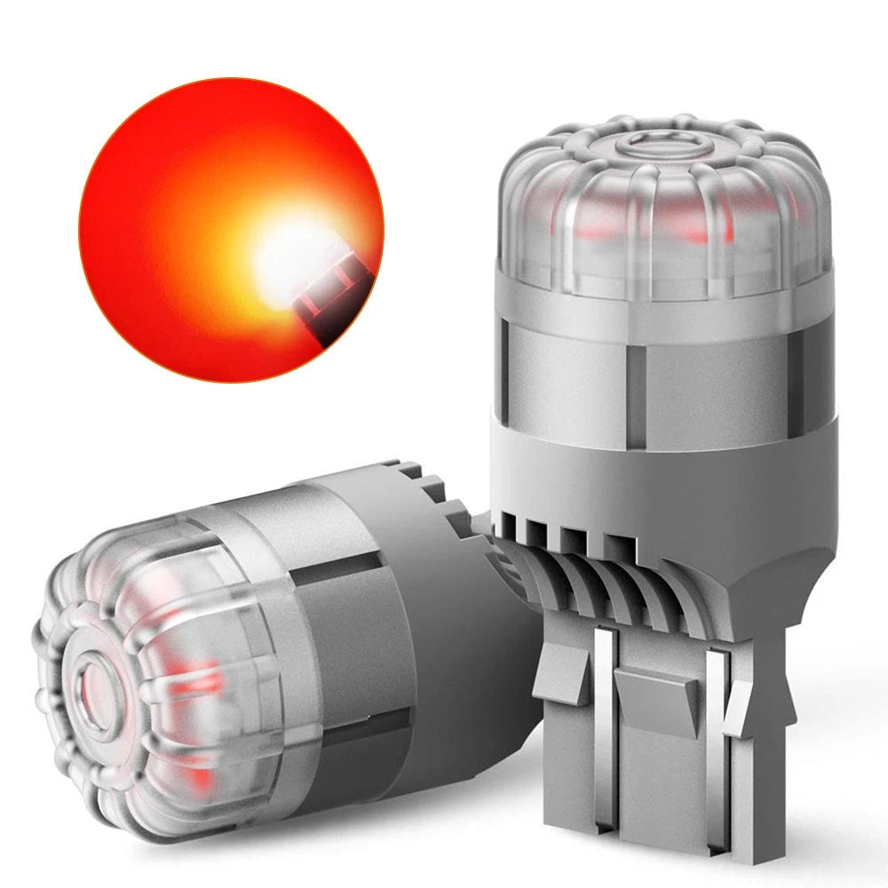 7443 LED Strobe Light Brake Stop Bulbs for AUXITO (H)