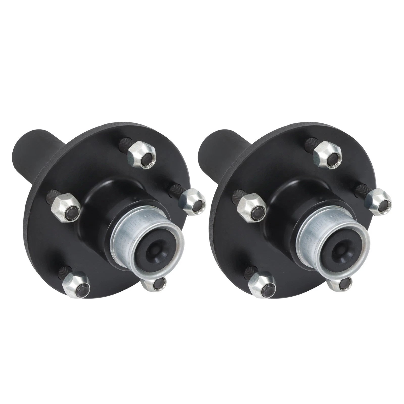 2-Pack Trailer Hub Kit for 5-Lug 4.5" with Round #84 Spindle